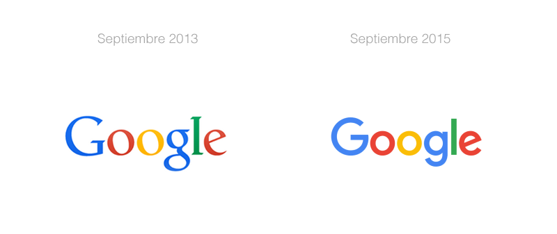 Rediseño logotipo de Google