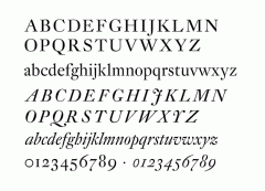 Tipografía romana de Fleischmann
