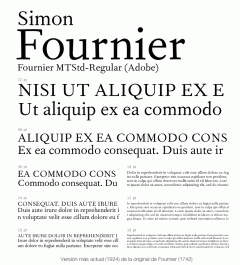 Tipografía Fournier