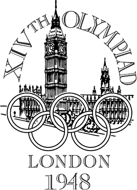 Logo de los Juegos Olímpicos de Londres, 1948