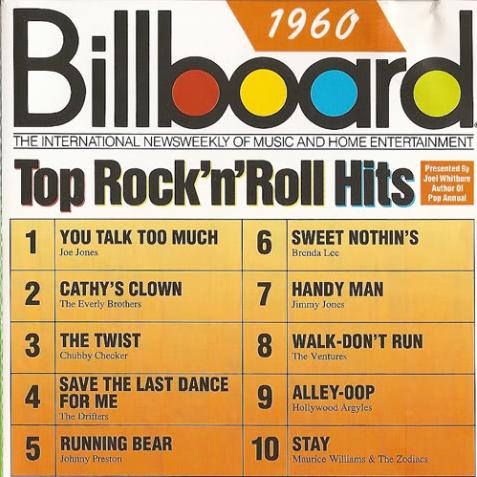 Éxitos de Billboard en 1960