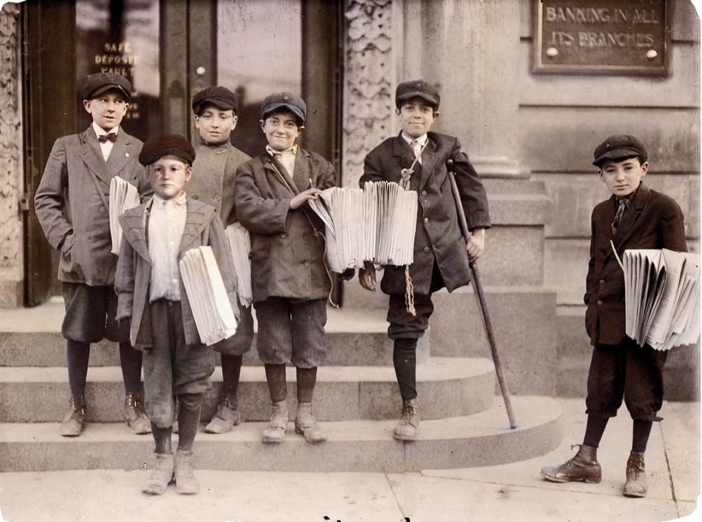 Paperboys en el siglo XX